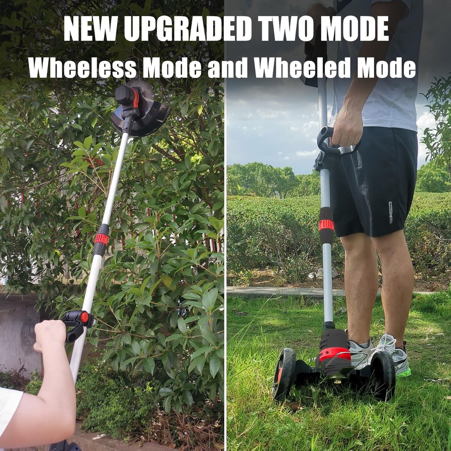 Cordless Grass Trimmer Wire Cutter Metal Blades Garden Tool
