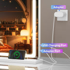 LED Vanity Makeup Mirror 100x75cm Lighted Dimmable 3 Color Touch Control