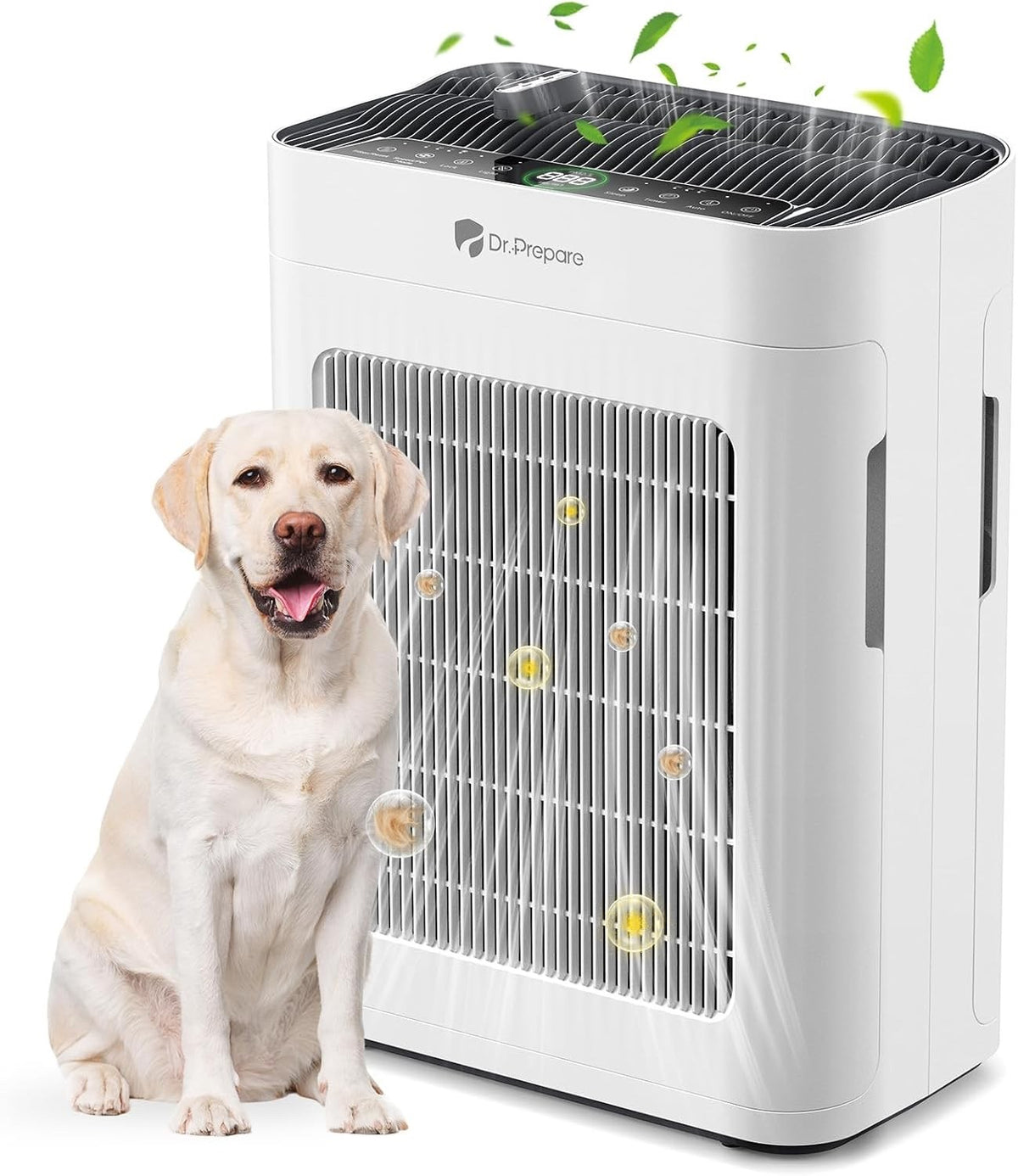 Air Purifier HEPA Filter H13 Large Room Air Cleaner 300m3/h Pet Dust Pollen 20dB