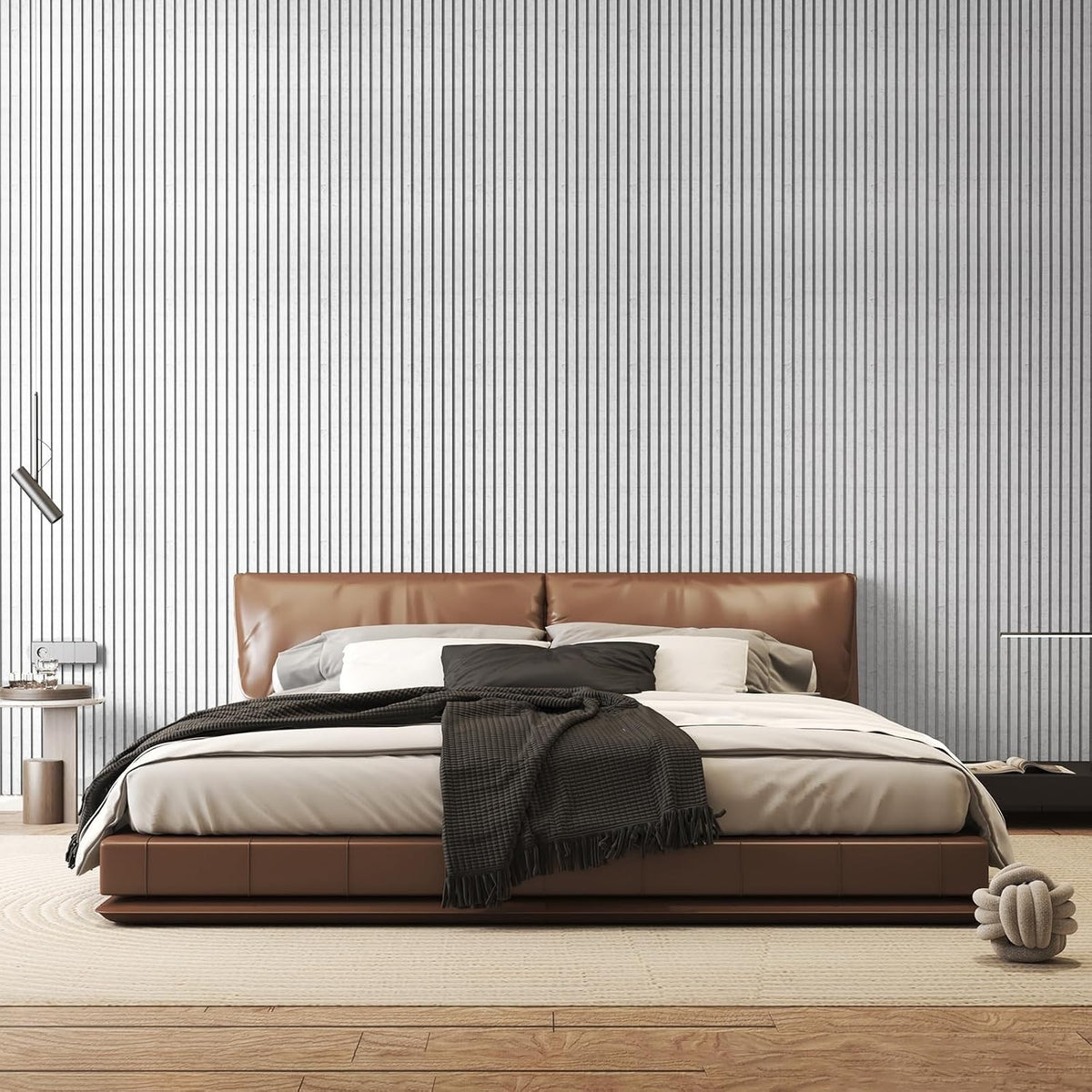 Acoustic Soundproof Wall Panels 4 Pack Grey 120x60cm Self Adhesive Echo Absorb