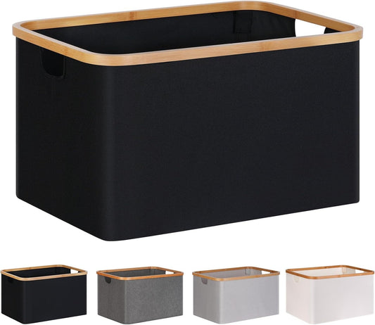 efluky Foldable Laundry Basket 60L Collapsible Storage Basket 2pc
