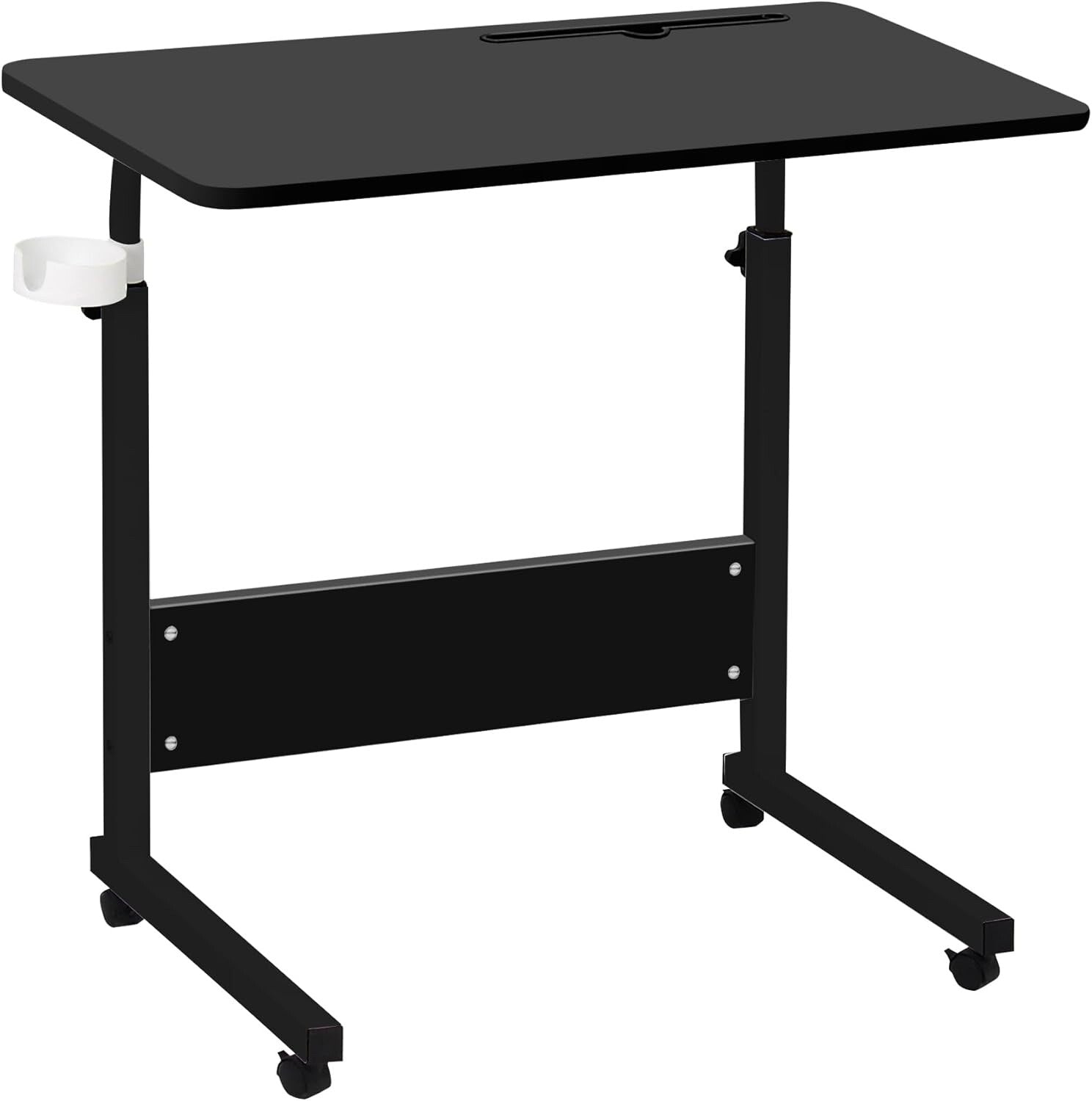 GRANDMA SHARK 80 × 40 cm Computer Desk Gaming Desk Rolling Table Bed