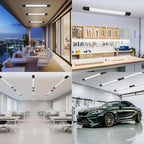 4ft LED Batten Light 36W 6000K Daylight IP65 Waterproof Linkable