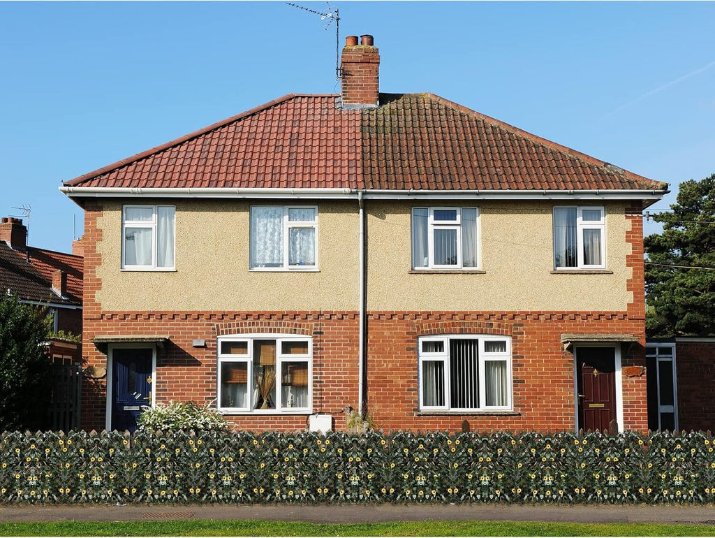 2PCS Artificial Leaf Fence Expandable Garden Privacy Screen Trellis Panel