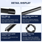 Front Rear Wiper Blades Set for Fiat 500 07+ Ford Ka MK2 10+ 24 14 11 Inch