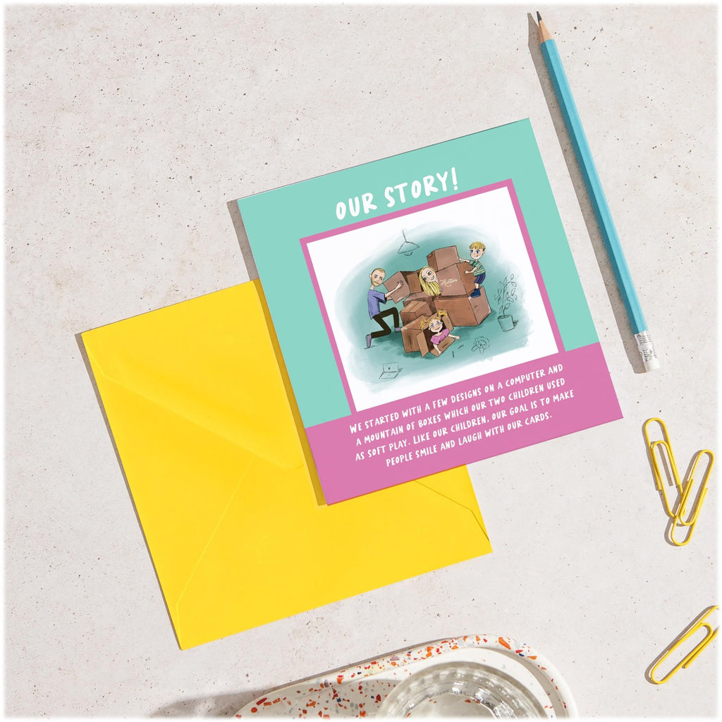 Huxters 54th Birthday Card – Funny Birthday Cards for Women and Men