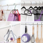 White Extendable Shower Curtain Rod Adjustable Tension Pole No Drill