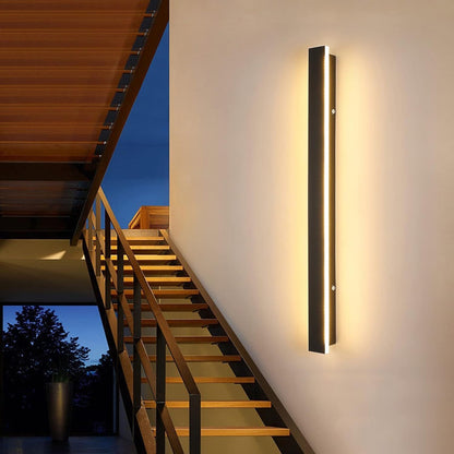 Outdoor LED Wall Light 120cm 42W 3000K Warm White Waterproof Garden Fence Lamp
