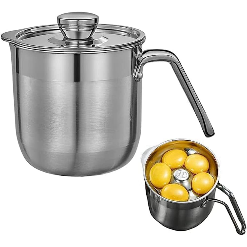 Qezodsx Stainless Steel Egg SeparatorYolk White Separator Tool