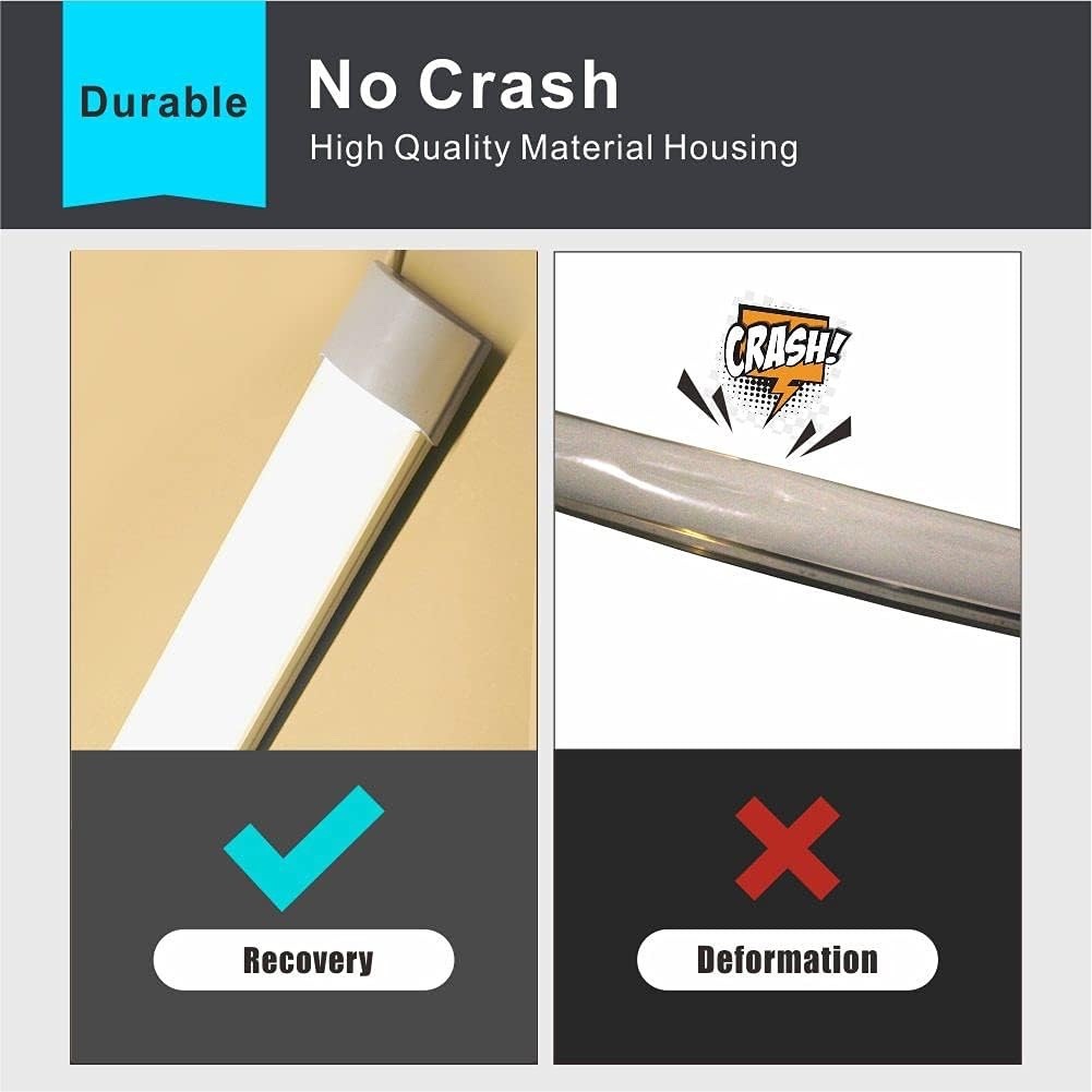 4FT 46in LED Batten Light 34W 3750LM 3CCT Garage Workshop Ceiling Tube