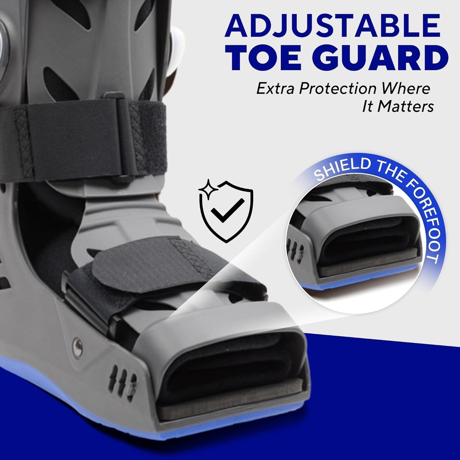 Air Walker Fracture Boot Pneumatic Ankle Foot Support Medical Walking Brace
