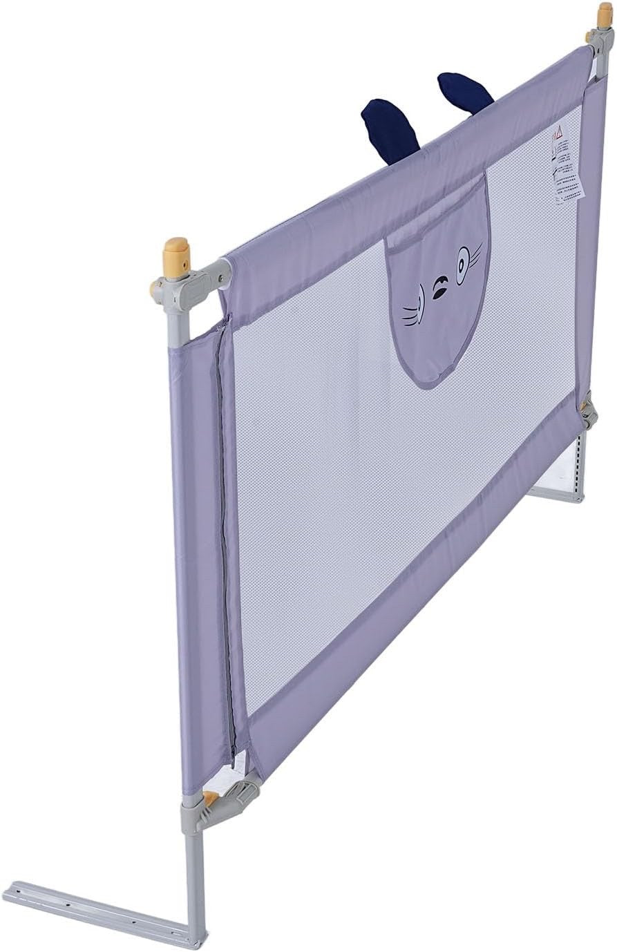 2m Baby Bed Rail Guard Adjustable Safety Side Protector 30 Height Levels