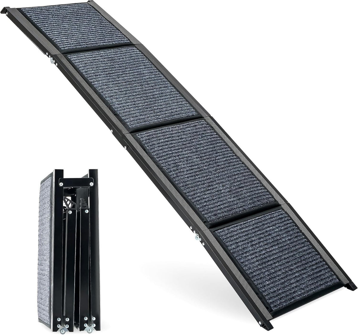 Dog Car Ramp Folding 170cm Aluminium Non Slip Pet Ramp 90kg SUV Truck Bed Sofa