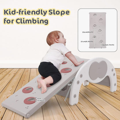 Kids Climbing Frame Slide Rocker 3 in 1 Toddler Montessori Indoor Play Gym Toy