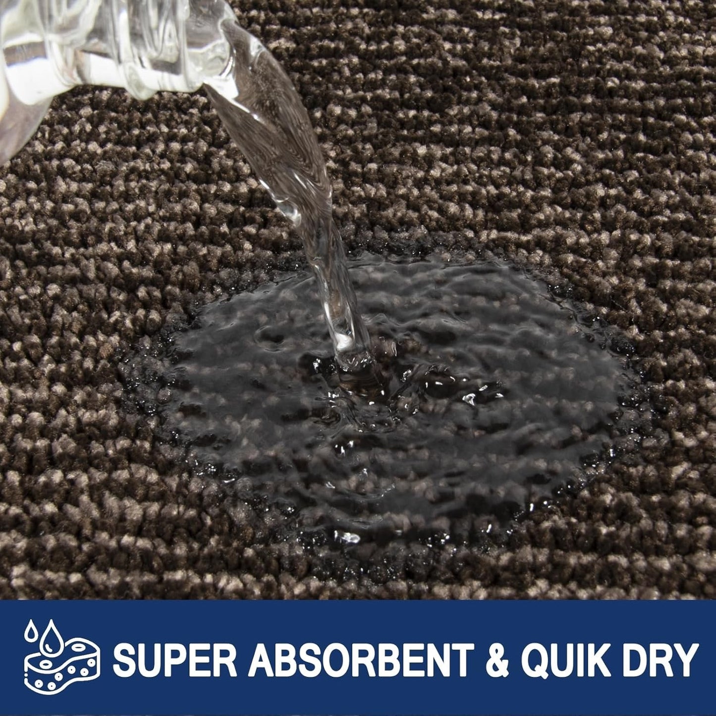 120x180cm Dirt Trapper Door Mat Washable Non Slip Indoor Dog Rug Hallway