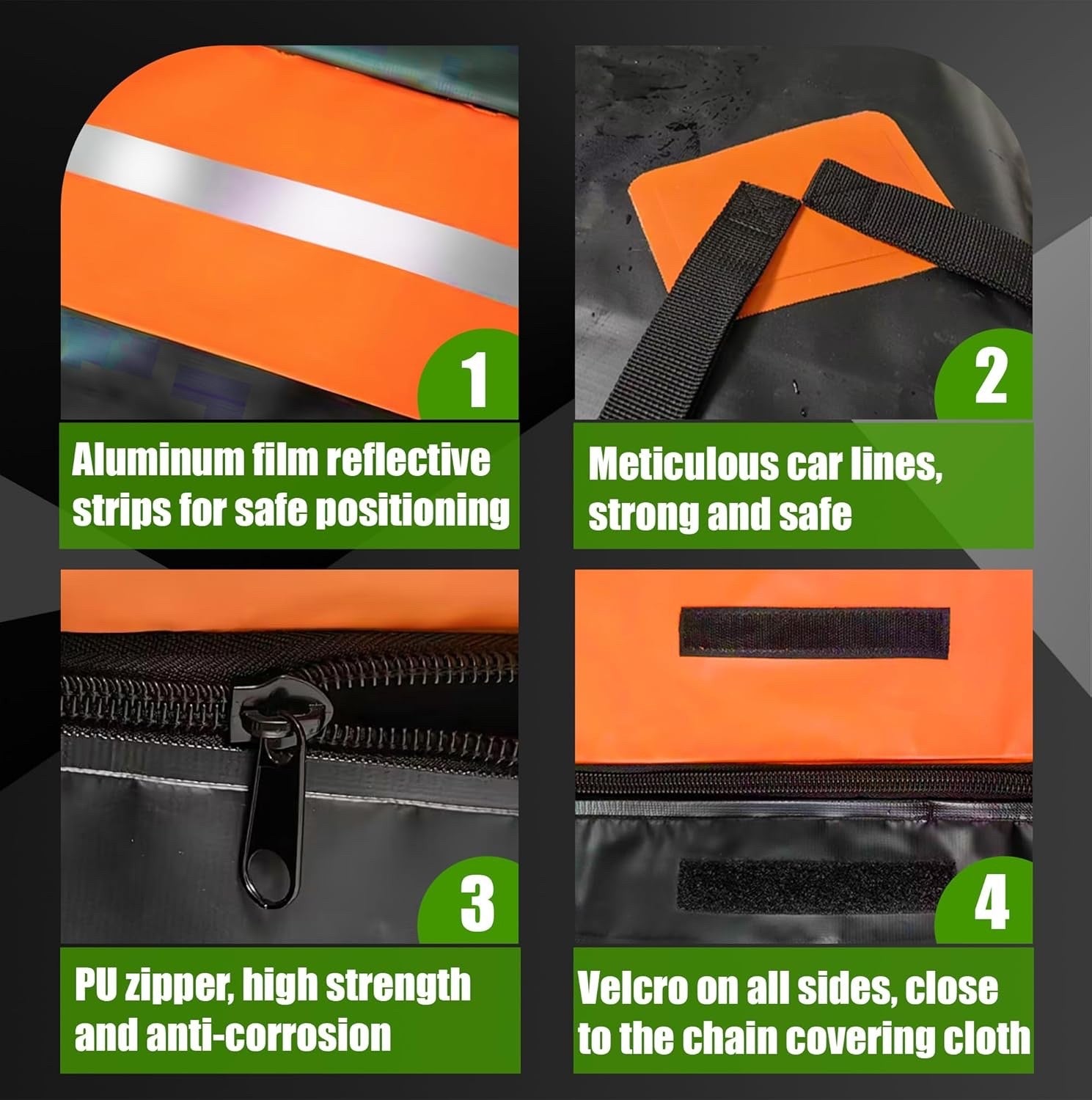 21 Cu Ft Car Roof Bag Waterproof Roof Top Cargo Carrier SUV Travel