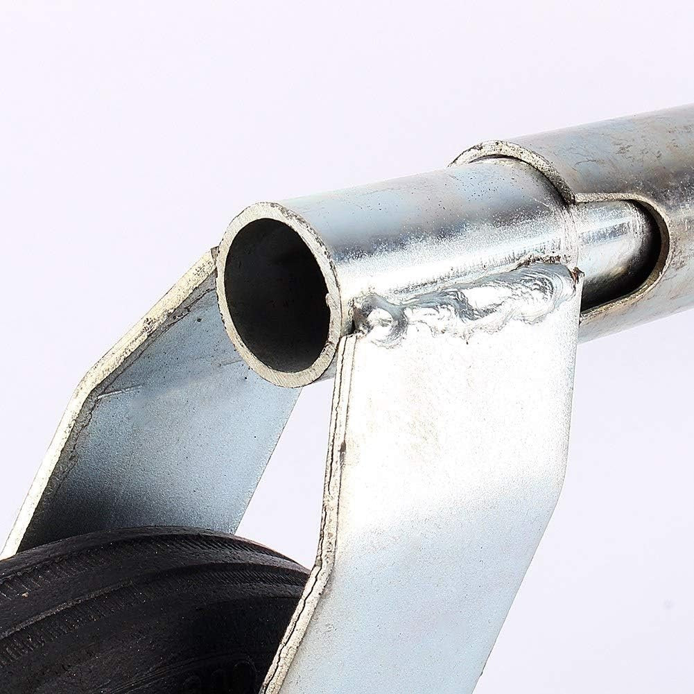 35mm Heavy Duty Trailer Jockey Wheel w/ Clamp Stainless Steel 100kg