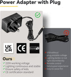 1200mm LED TV Stand White Gloss Cabinet Unit for 32-50 Inch TV Storage