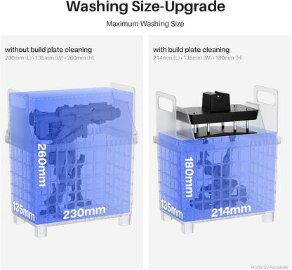 ELEGOO Mercury Plus V3.0 Wash and Cure Station Large for LCD Resin 3D Printer
