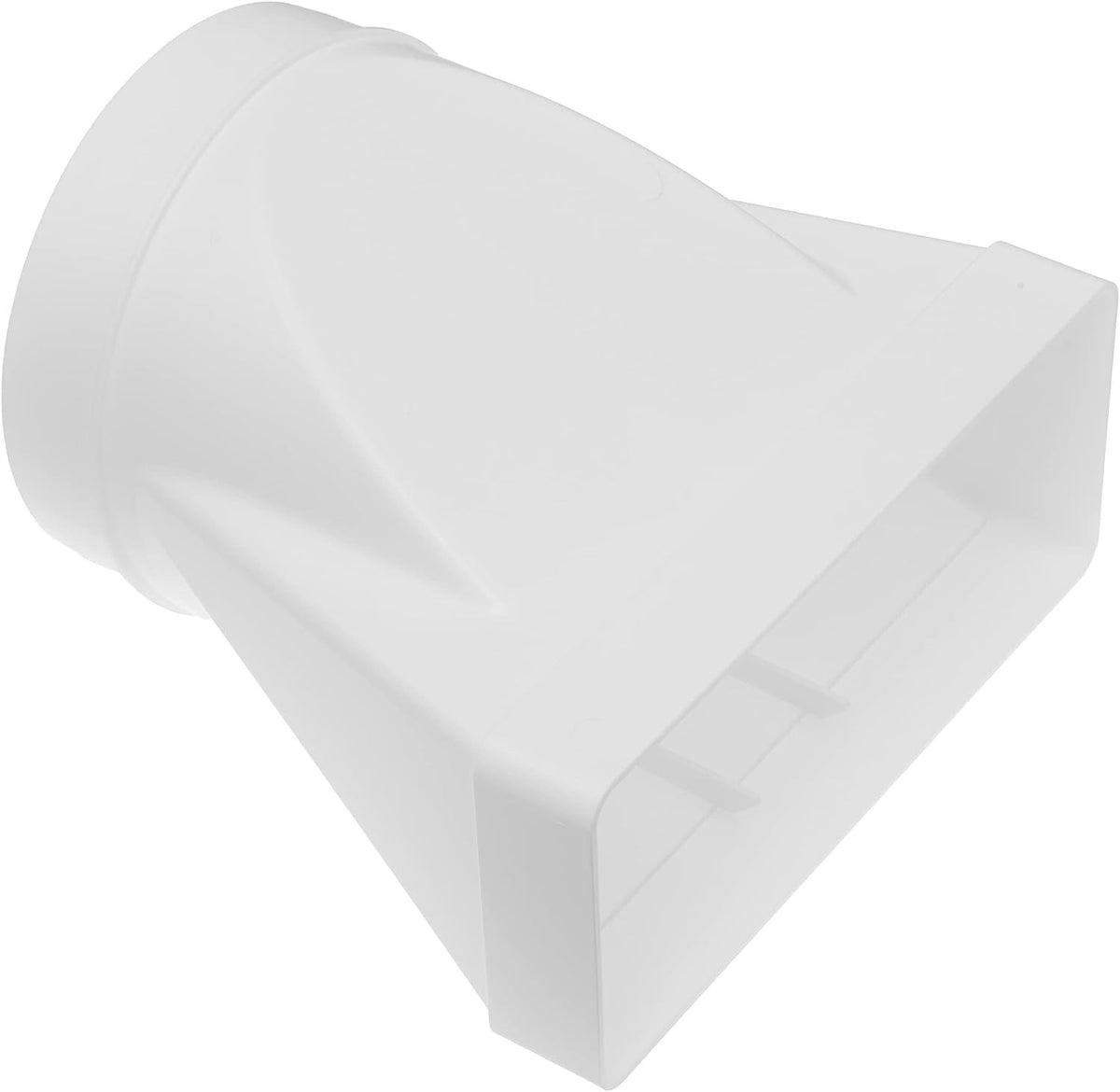 Ventilation Duct Connector 220x90mm to 150mm Round Pipe Rectangular Adapter