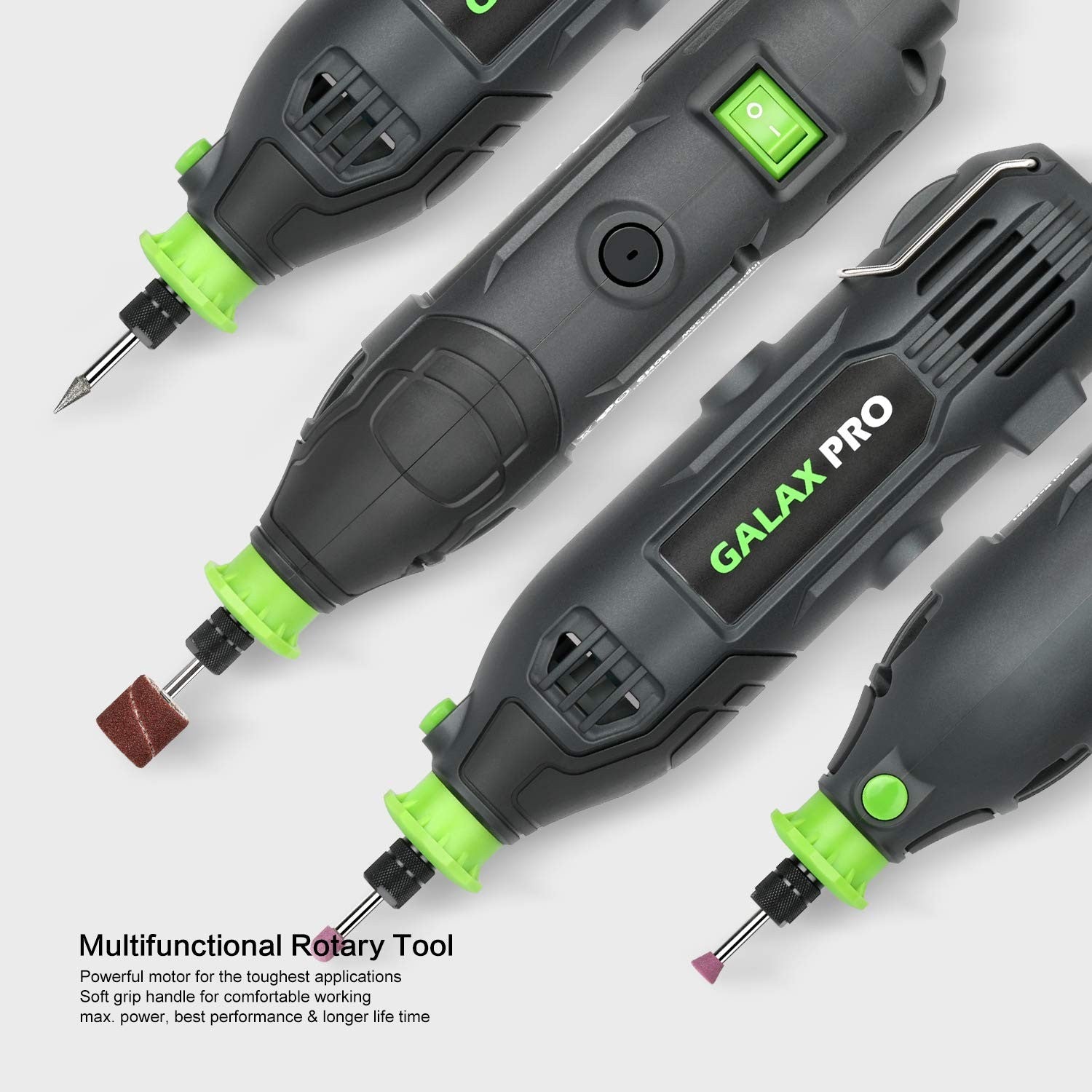 GALAX PRO Rotary Tool Kit 135W Variable Speed Control 8000-35000 RPM