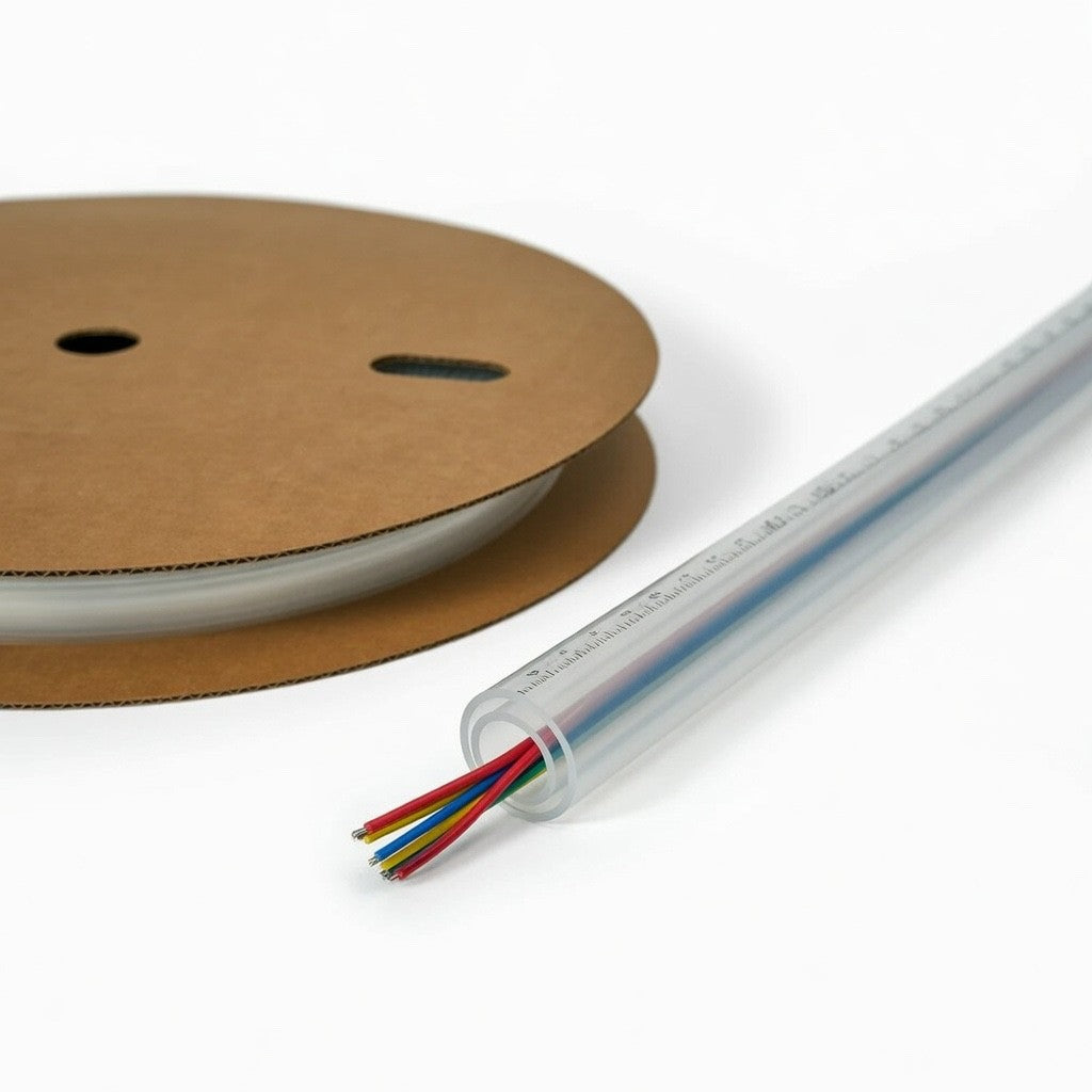 Clear Adhesive Heat Shrink Tubing 3:1 Waterproof Dual Wall Cable Reel Electrical