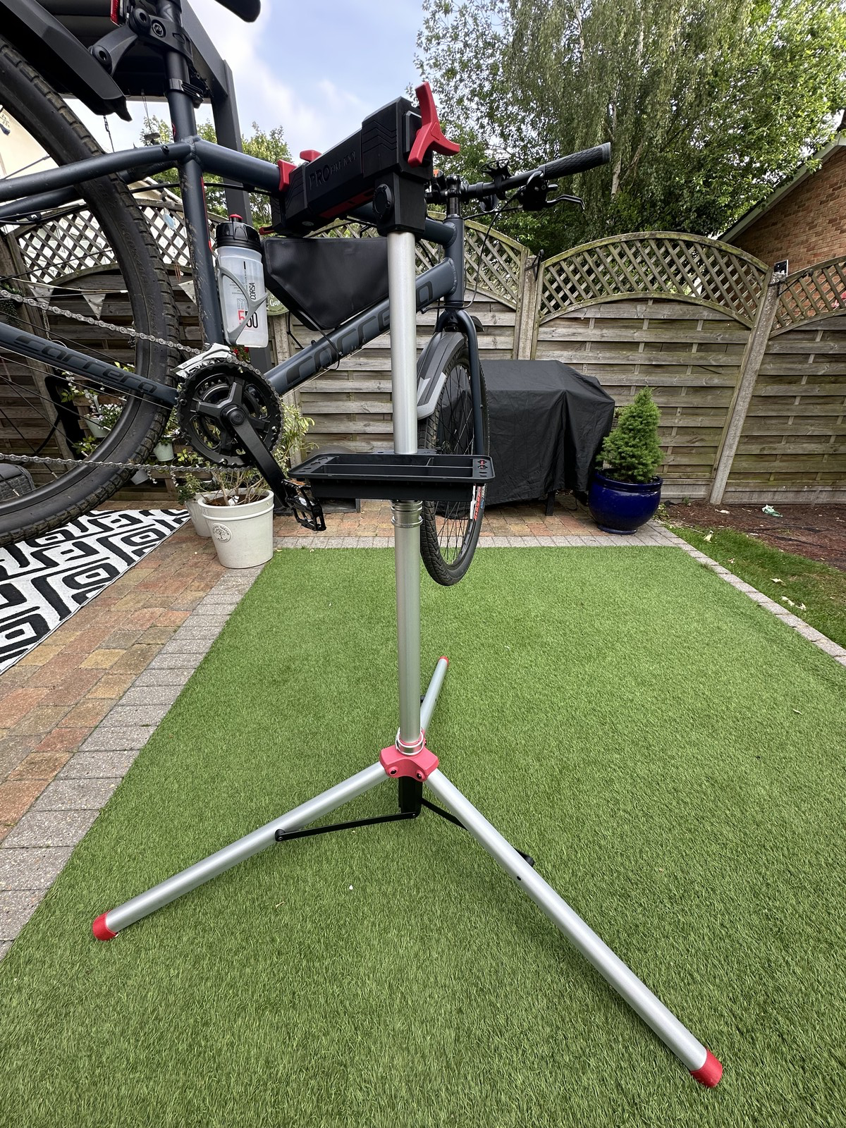 PRO BIKE TOOL Bike Repair Stand - Stable Bike Work Stand for Maintenance