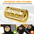 Twin Bar Steering Wheel Lock Anti Theft Universal Car Security Device