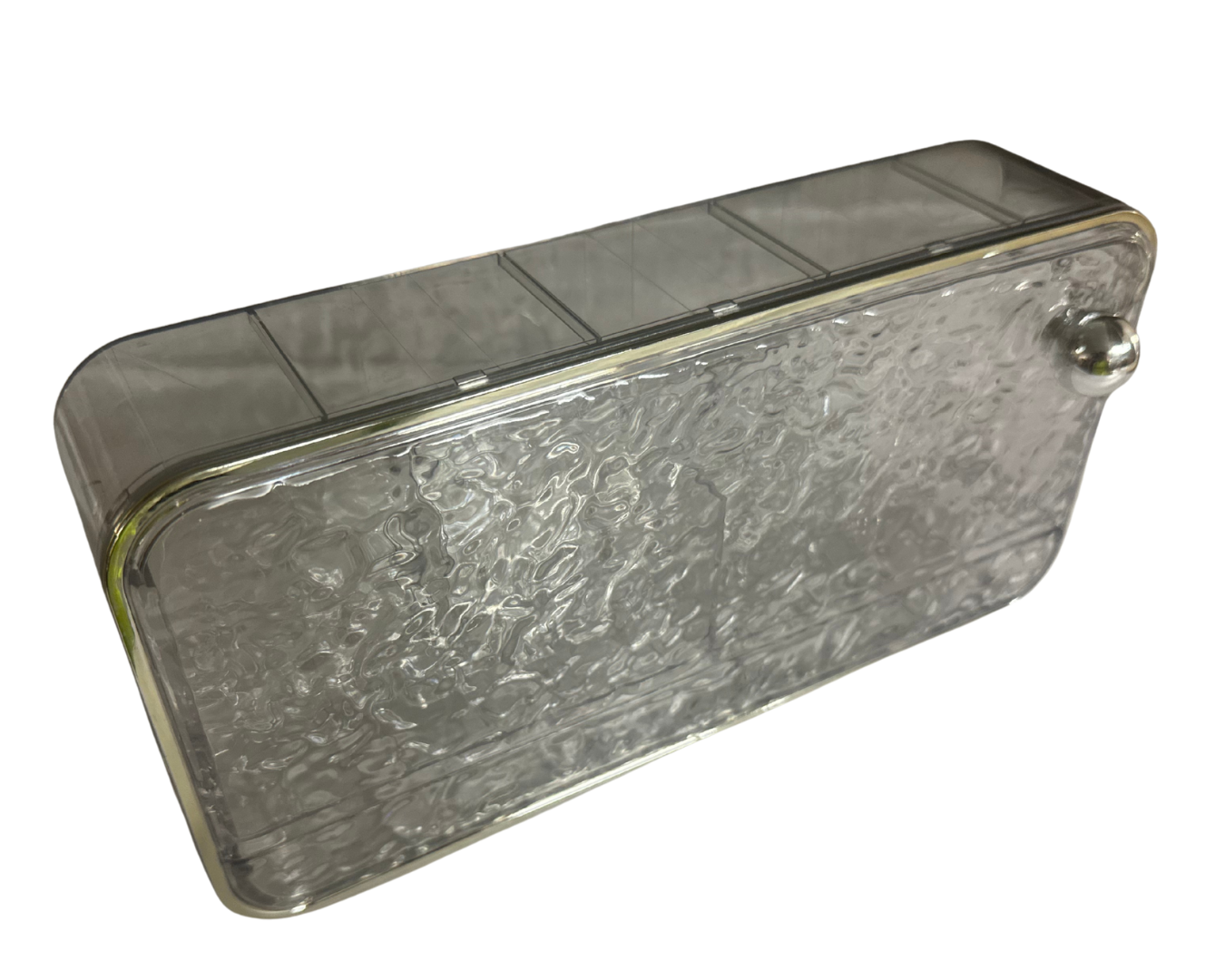 Soap Dish Holder for Shower, Wall Shampoo Bar Holder for Bathroom Transparent