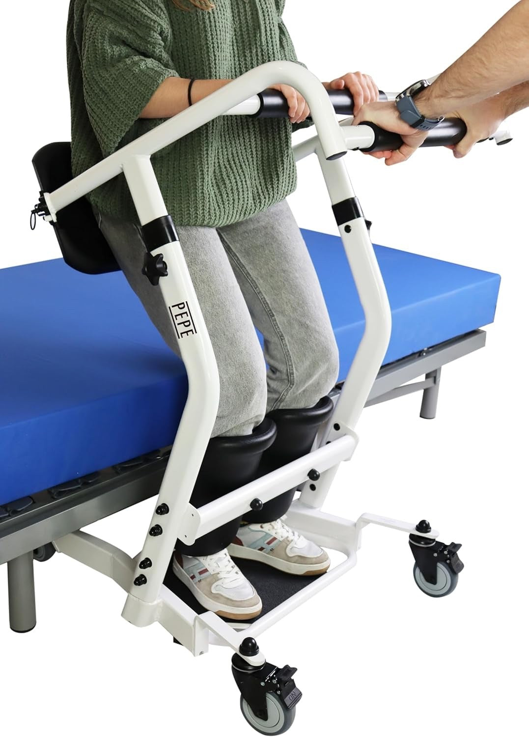 Elderly Transfer Chair Stand Assist Patient Transport Mobility Aid Padded