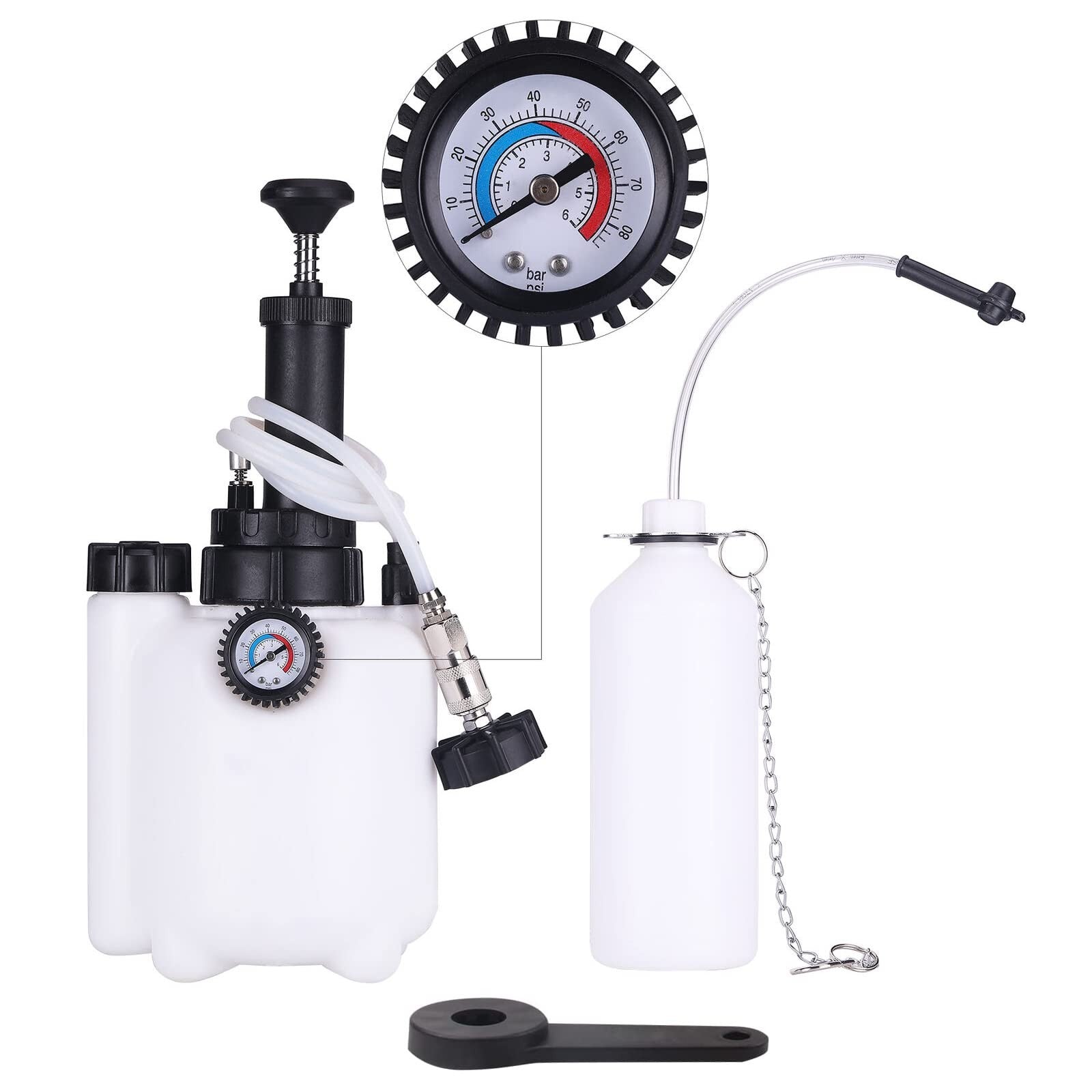 DAYUAN 3L Hand Brake Fluid Bleeder Bleeding One Man Tool Kit
