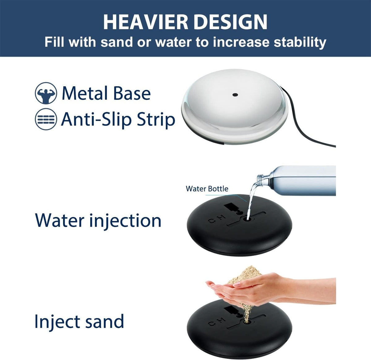 A3 Poster Sign Holder Stand Adjustable Height Floor Standing Silver Snap Frame