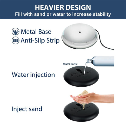 A3 Poster Sign Holder Stand Adjustable Height Floor Standing Silver Snap Frame