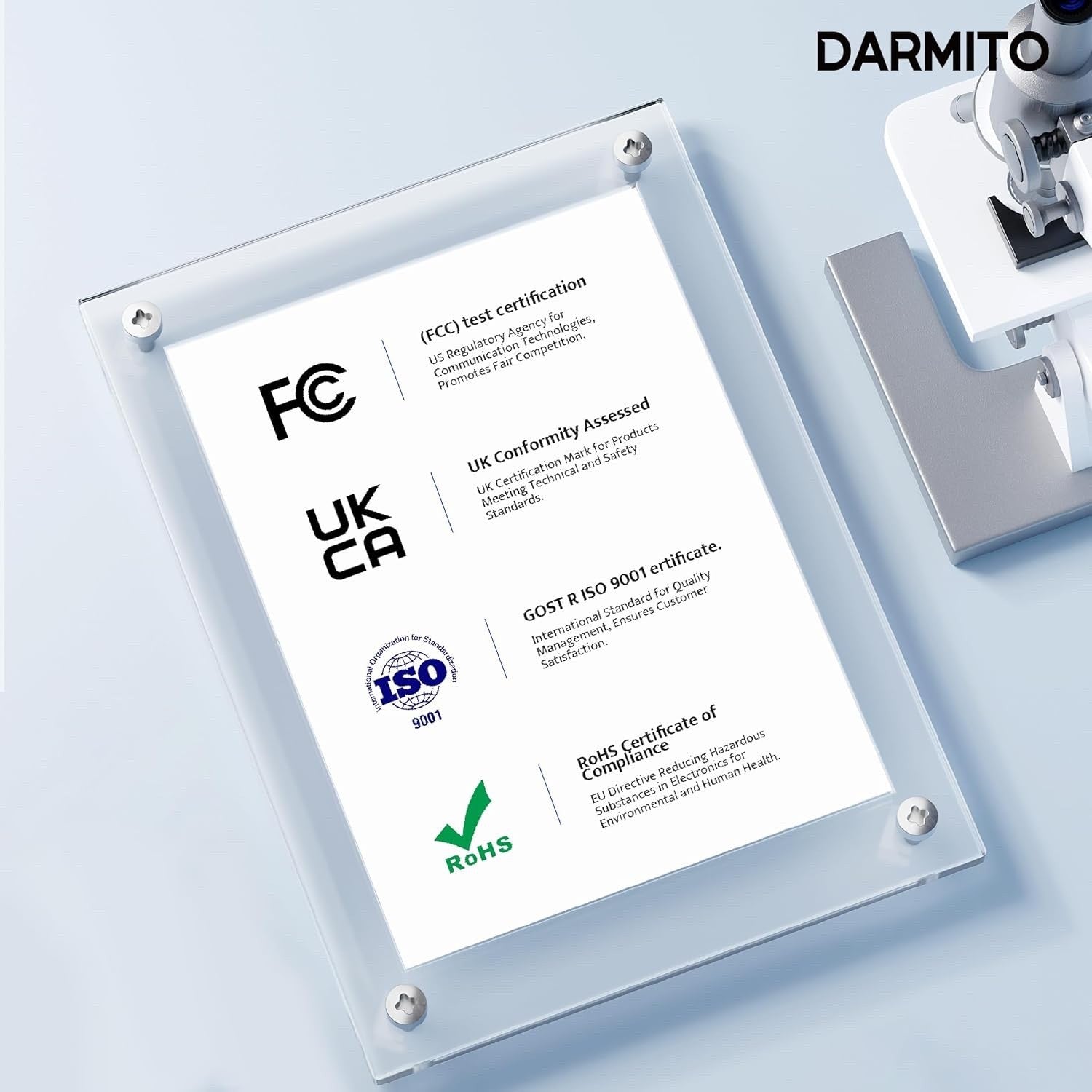 Darmito 100" 4:3 Motorised Projector Screen HD 3D 4K 8K +1.2 Gain with Remote