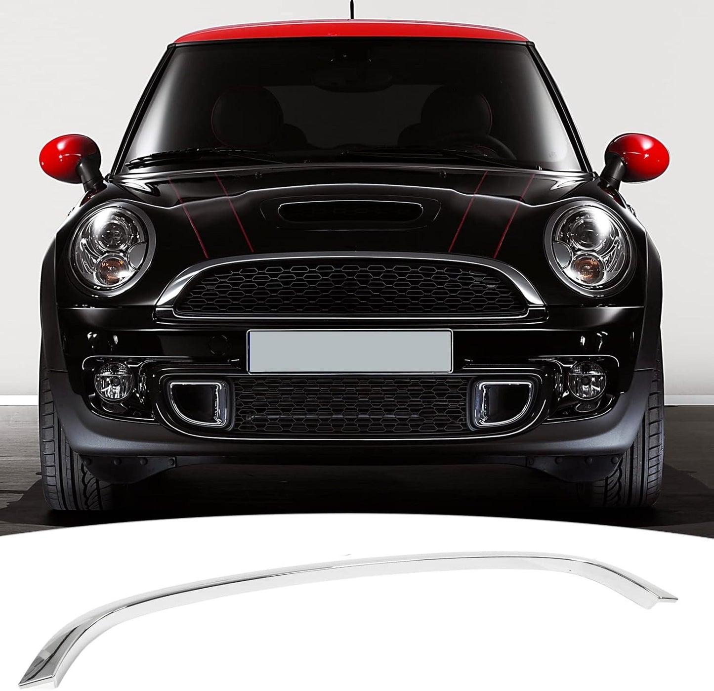 Bonnet Grille Trim Molding Chrome 51132751040 MINI Cooper R55 R56 R57 R58 R59