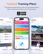 Indoor Exercise Bike Stationary Cycling Trainer LED Display Quiet Home Gym 300lb