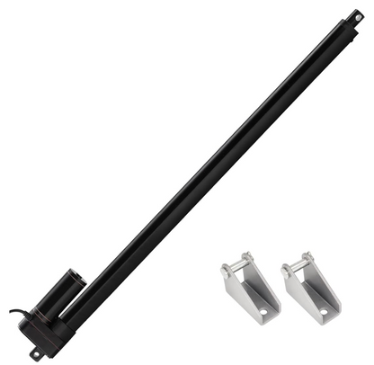 12V Linear Actuator 3000N Heavy Duty IP65 Motor with Mounting Brackets Opener