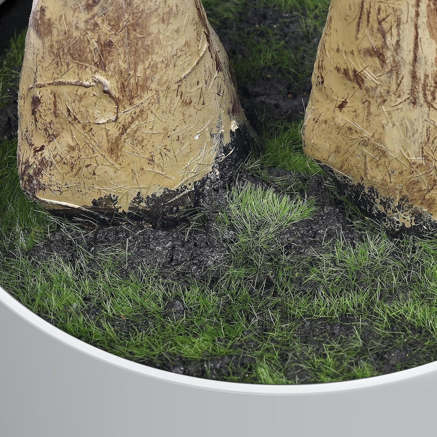 Artificial Olive Tree Plant 5FT 150cm Faux Lifelike Indoor Outdoor White Pot