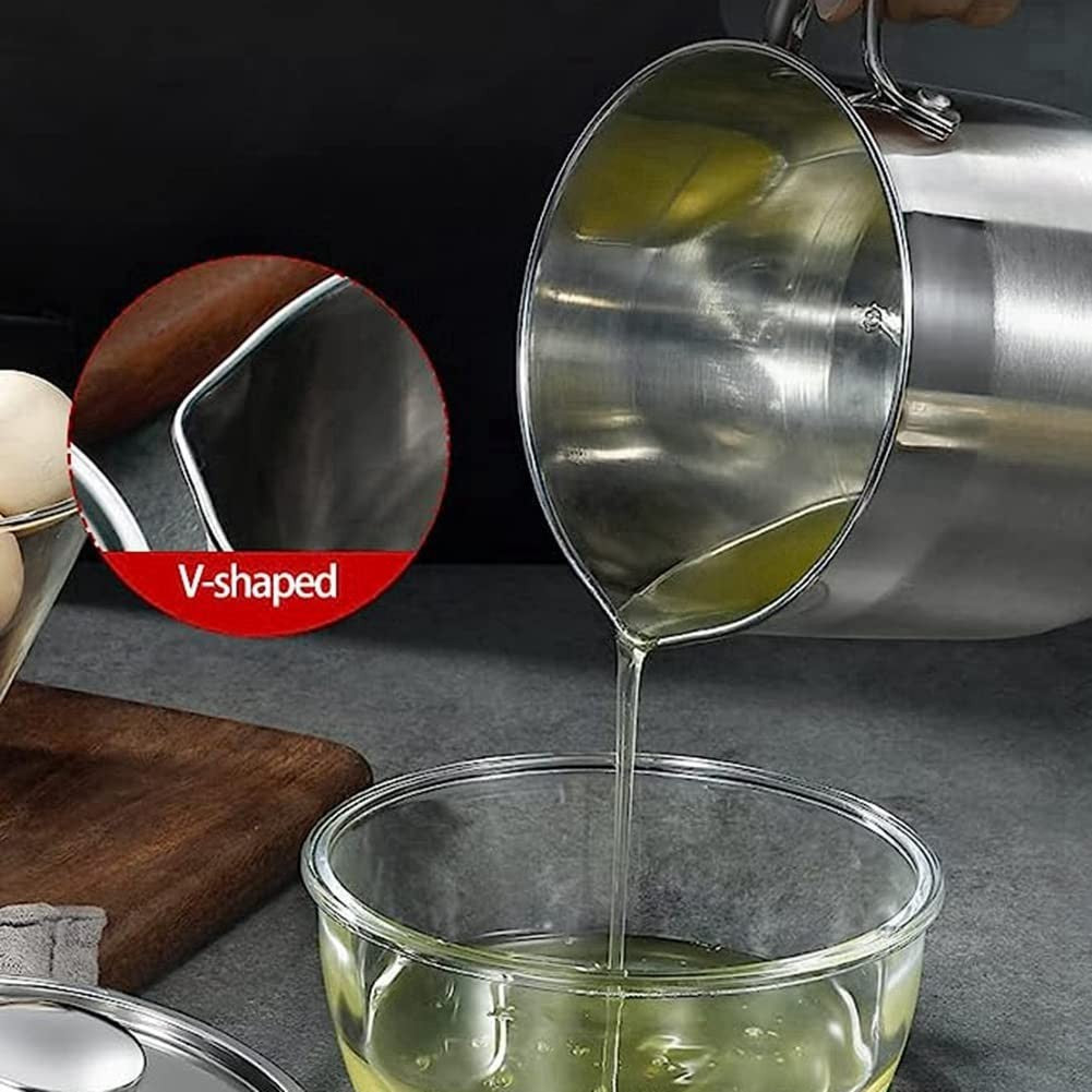 Qezodsx Stainless Steel Egg SeparatorYolk White Separator Tool