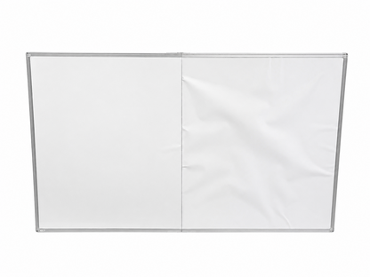 Large Magnetic Whiteboard 180x100cm Wall Mounted Dry Erase Board Alloy Frame