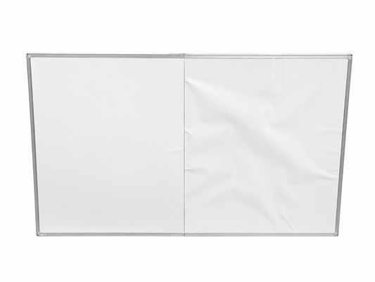 Large Magnetic Whiteboard 180x100cm Wall Mounted Dry Erase Board Alloy Frame