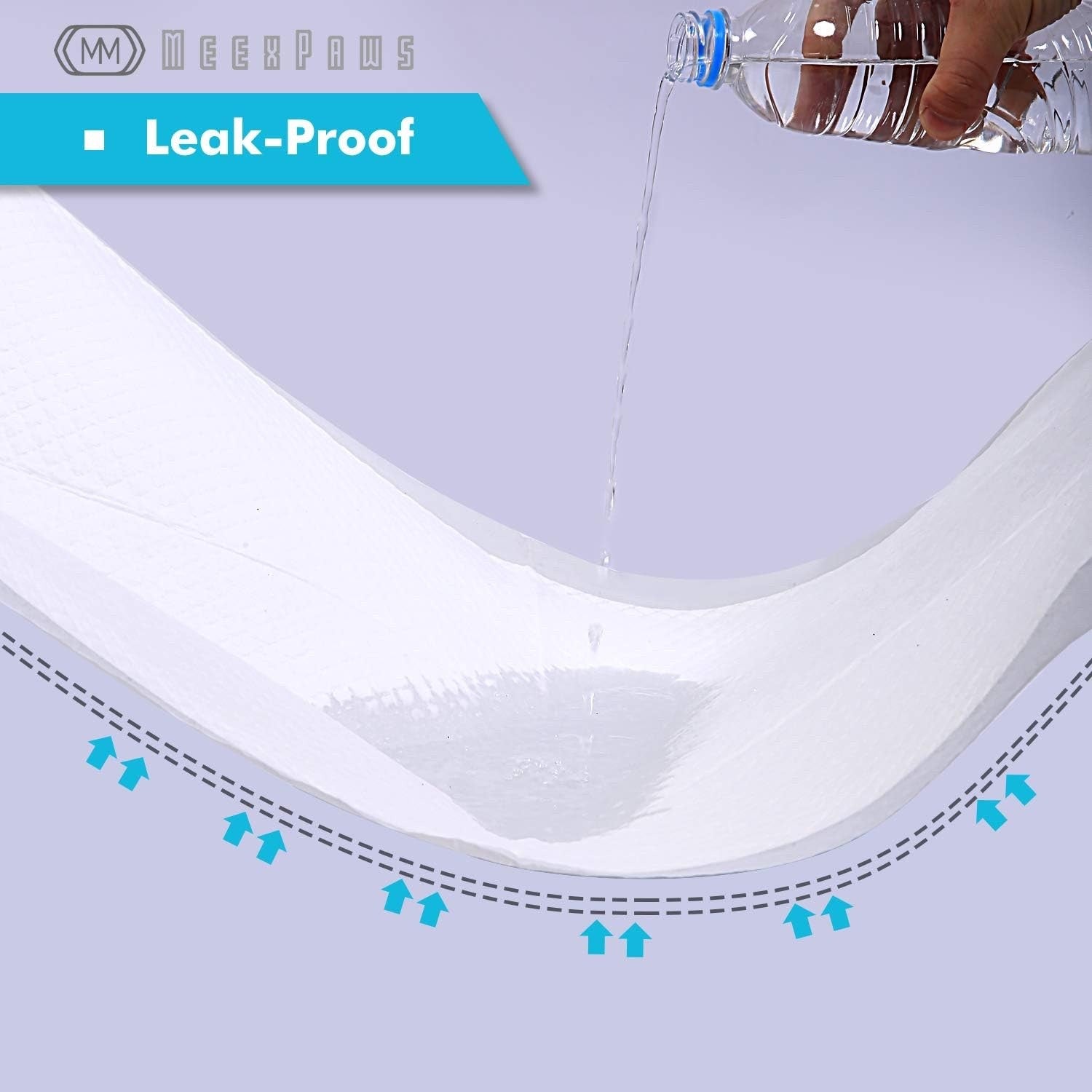 MEEXPAWS Dog Grass Pee Pad w/ Tray XL Indoor Puppy Toilet Training