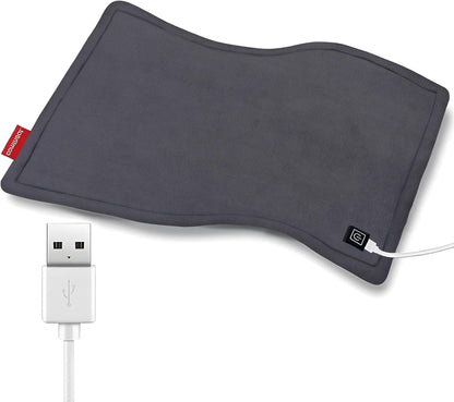 Heated Wrap Neck Back Shoulder Pad Massage Heat Therapy Cordless USB Support