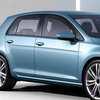 Window Wind Deflectors Visors for VW Golf MK7 MK8 Hatchback 2014-2024