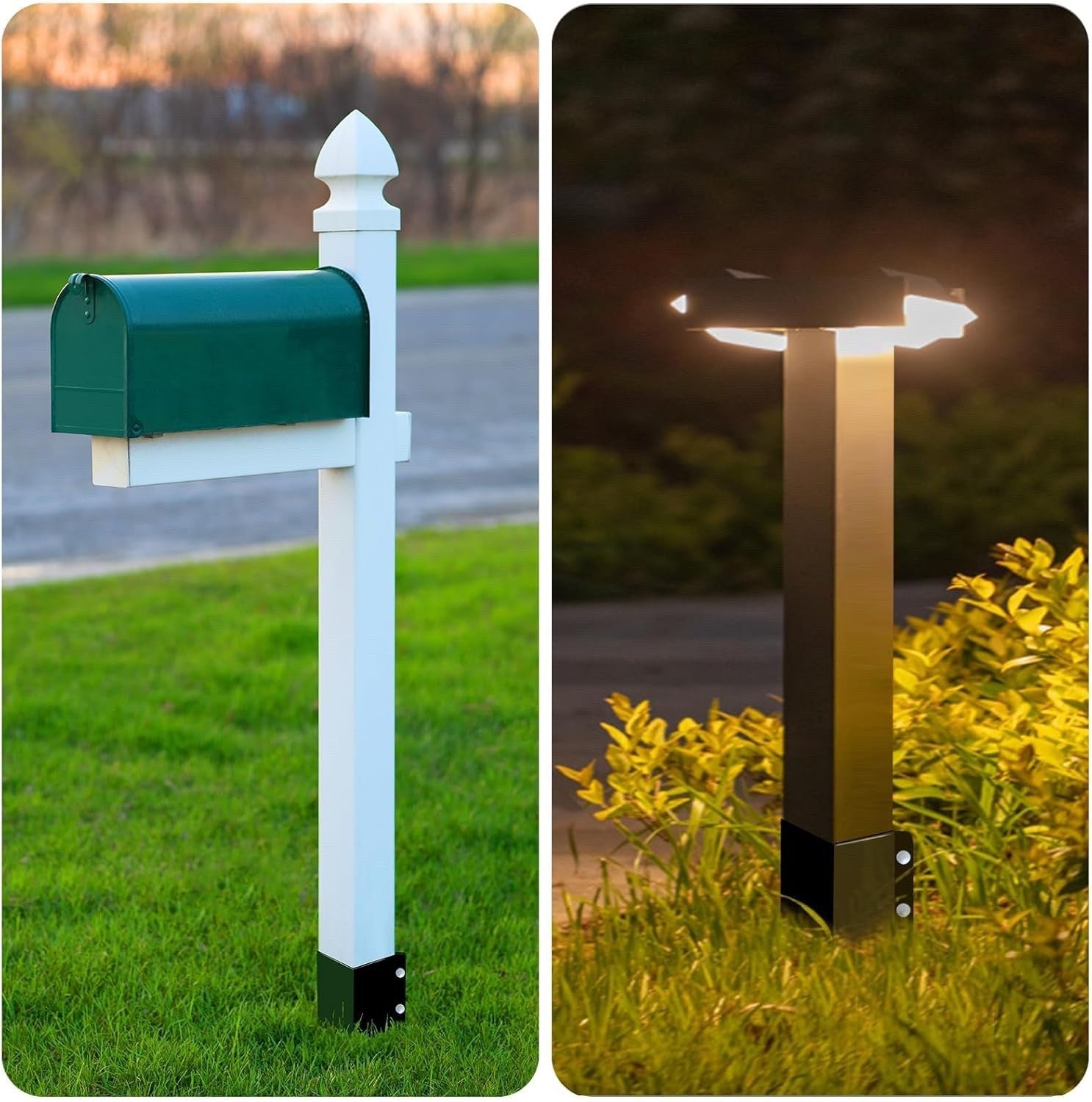 Fence Post Anchor Ground Spike 90x90mm 91cm Heavy Duty Pack