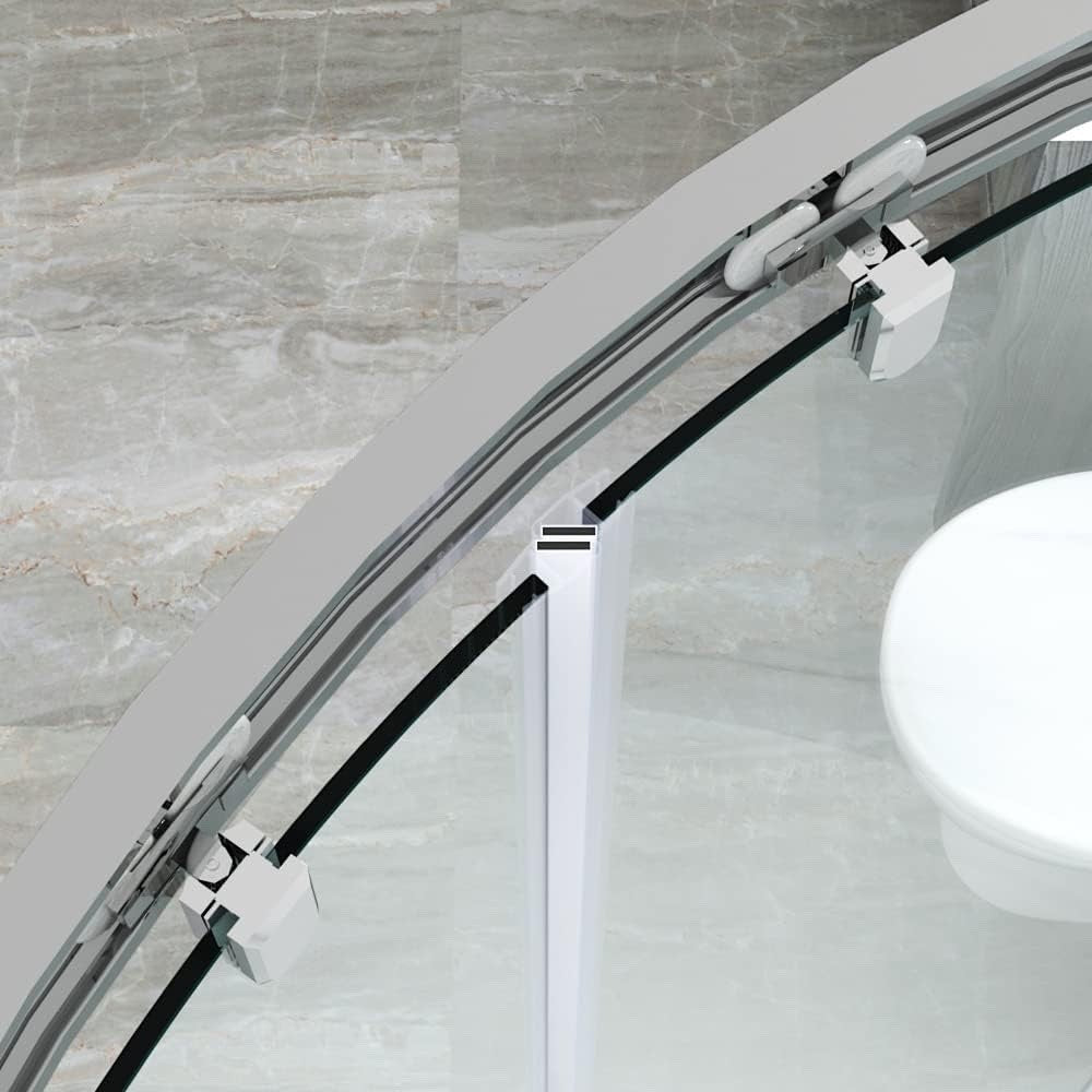 800x800mm Quadrant Shower Enclosure Sliding Door 6mm Easy Clean Glass