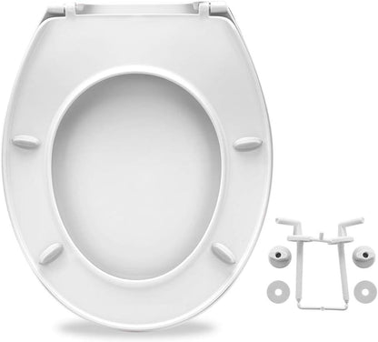 Modern PVC Toilet Seat with Unique Lighthouse Pattern - Easy to Clean, 44x36cm