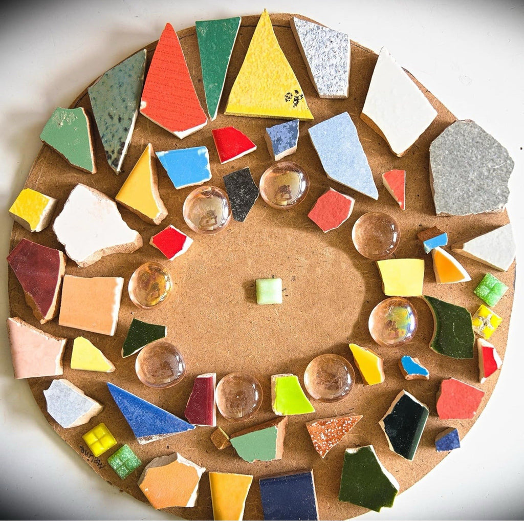 sourcing map 200g Ceramic Mosaic Tiles for Crafts Bulk