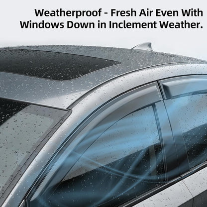 Wind Deflectors Volkswagen Polo MK6 4PCS 2017-2021 Window Rain Guards Side Door