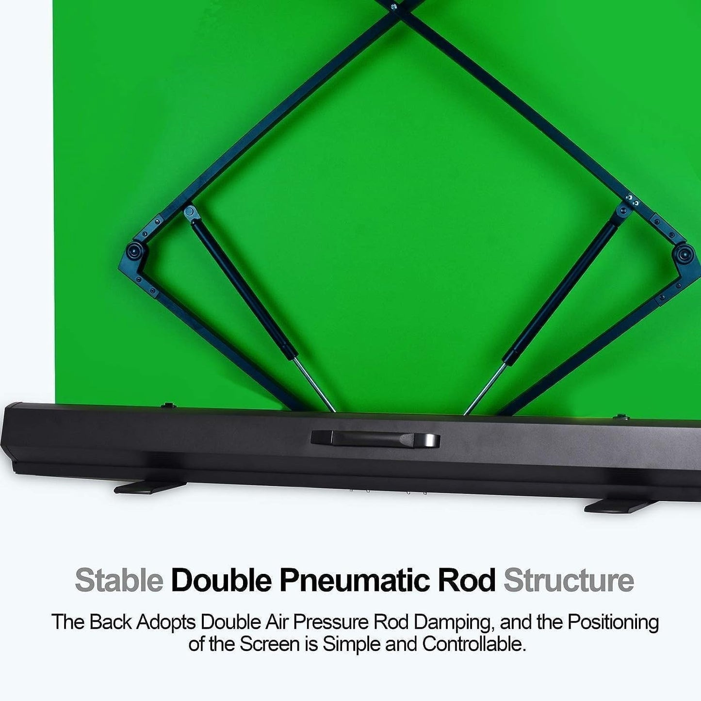 Green Screen 155x200cm w Stand Chroma Key Backdrop Photo Video Streaming